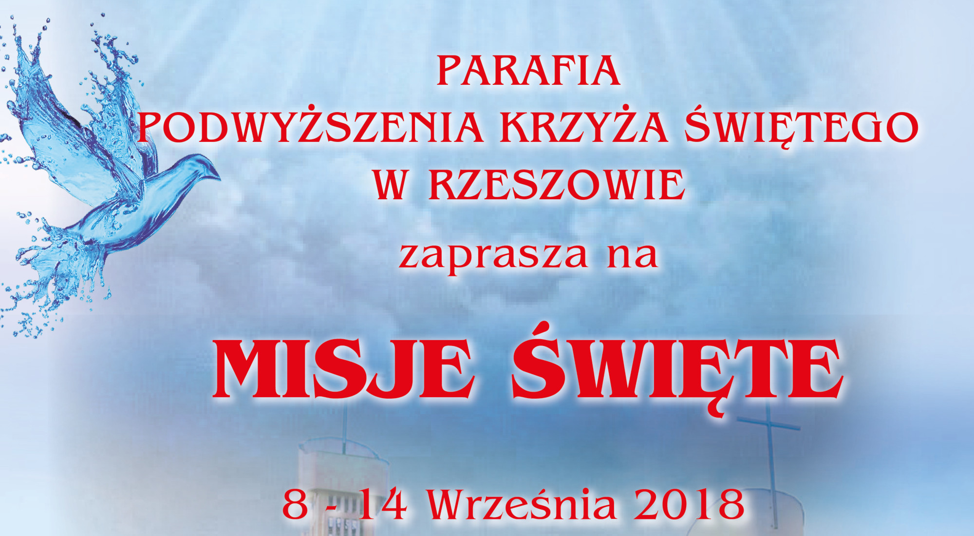 Zapraszamy na misje święte